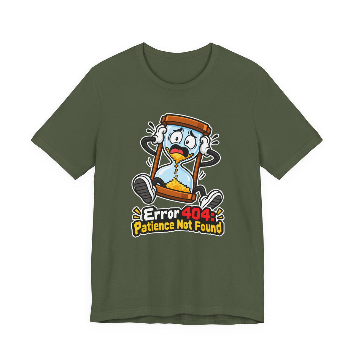 Error 404: Patience Not Found Funny Tech T-Shirt