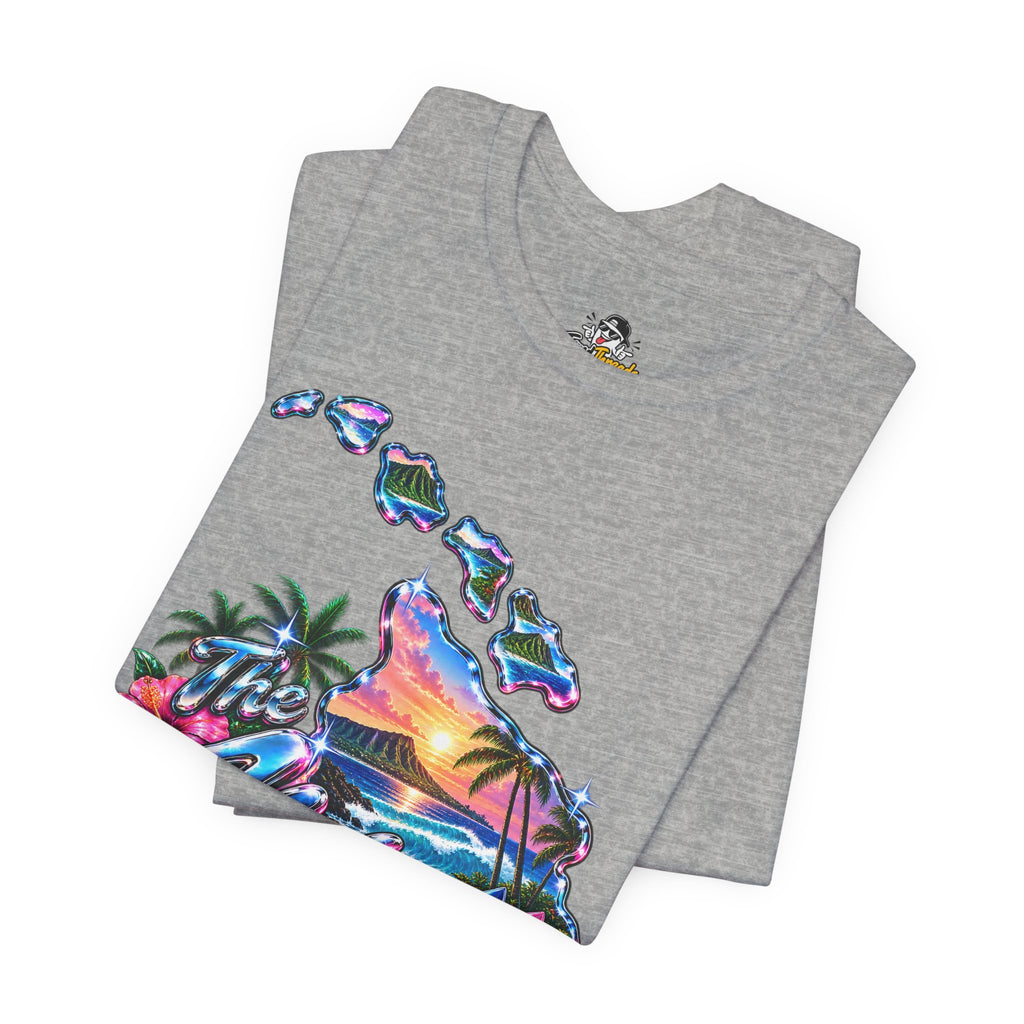 The Aloha State Funny Minimalist Typography T-Shirt
