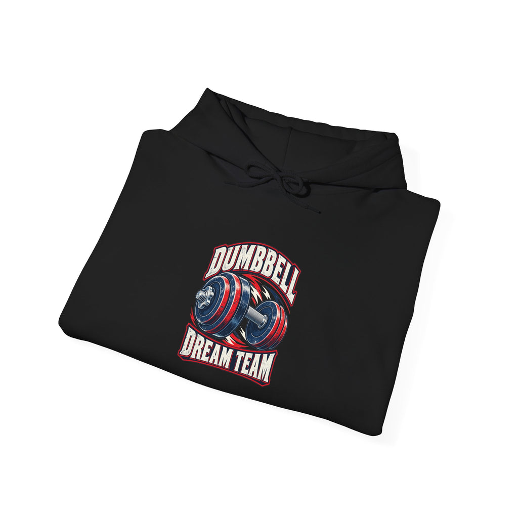 Dumbbell Dream Team Funny Fitness Hoodie