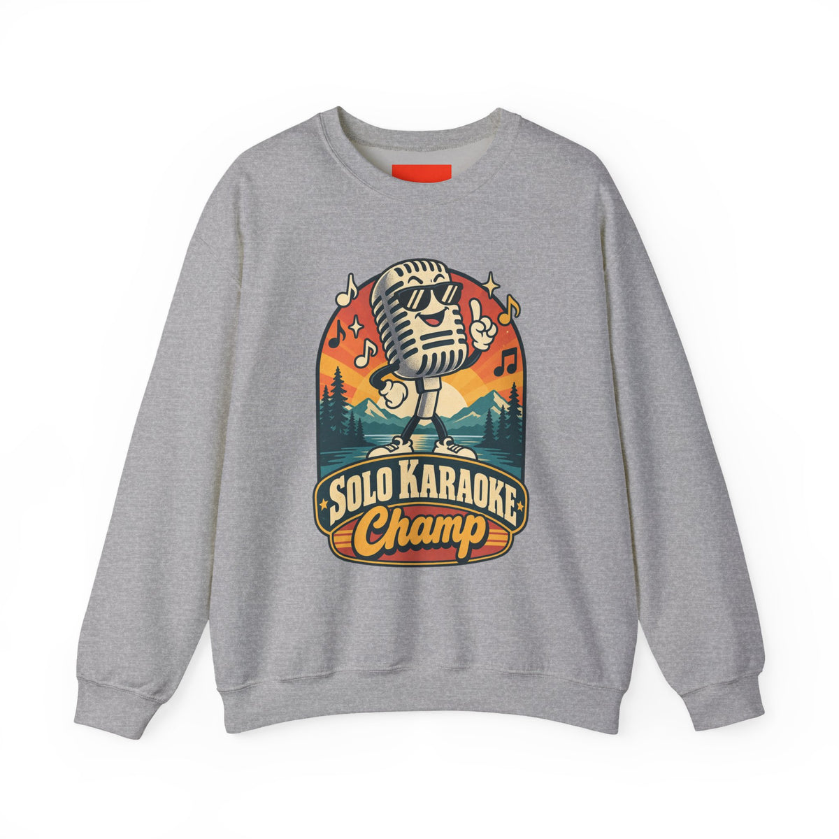 Solo Karaoke Champ Funny Karaoke Sweatshirt