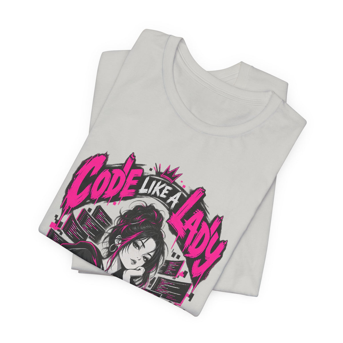 Code Like A Lady Funny Programmer T-Shirt