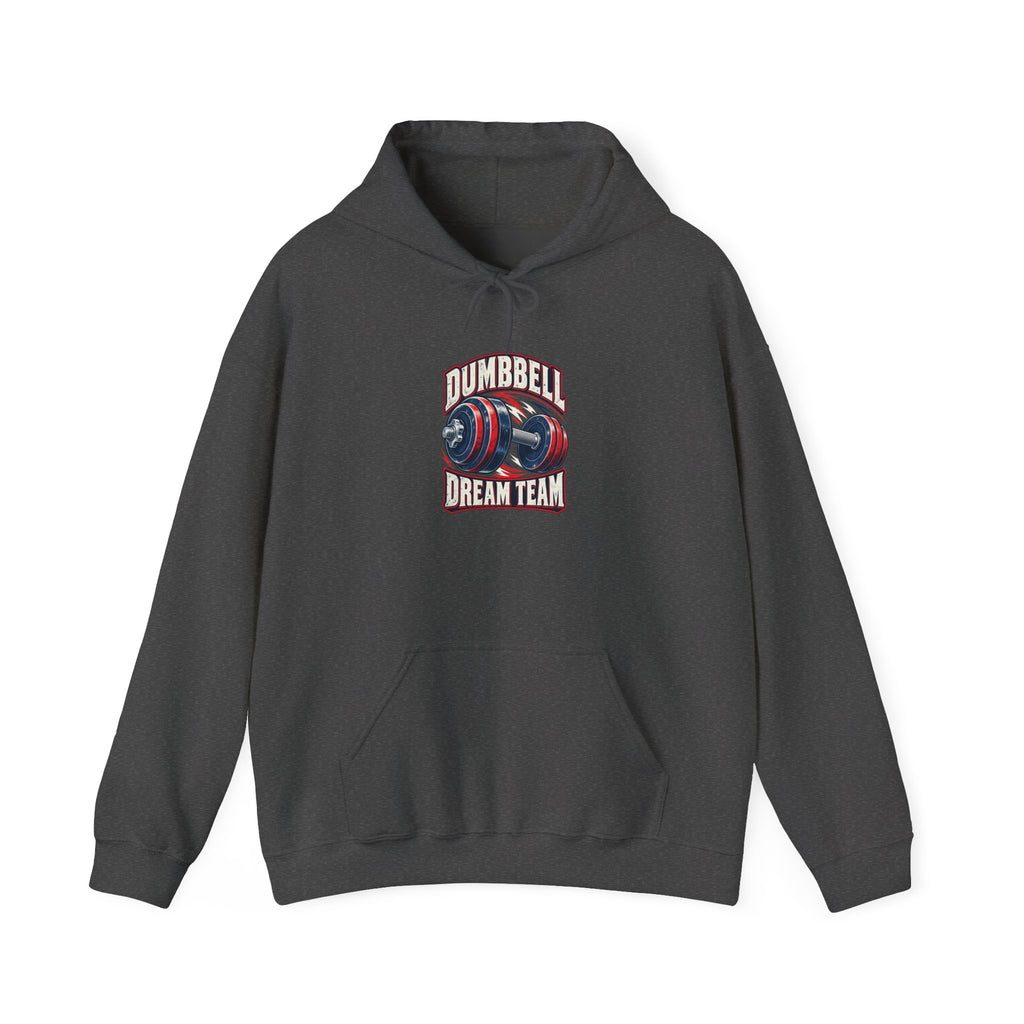 Dumbbell Dream Team Funny Fitness Hoodie
