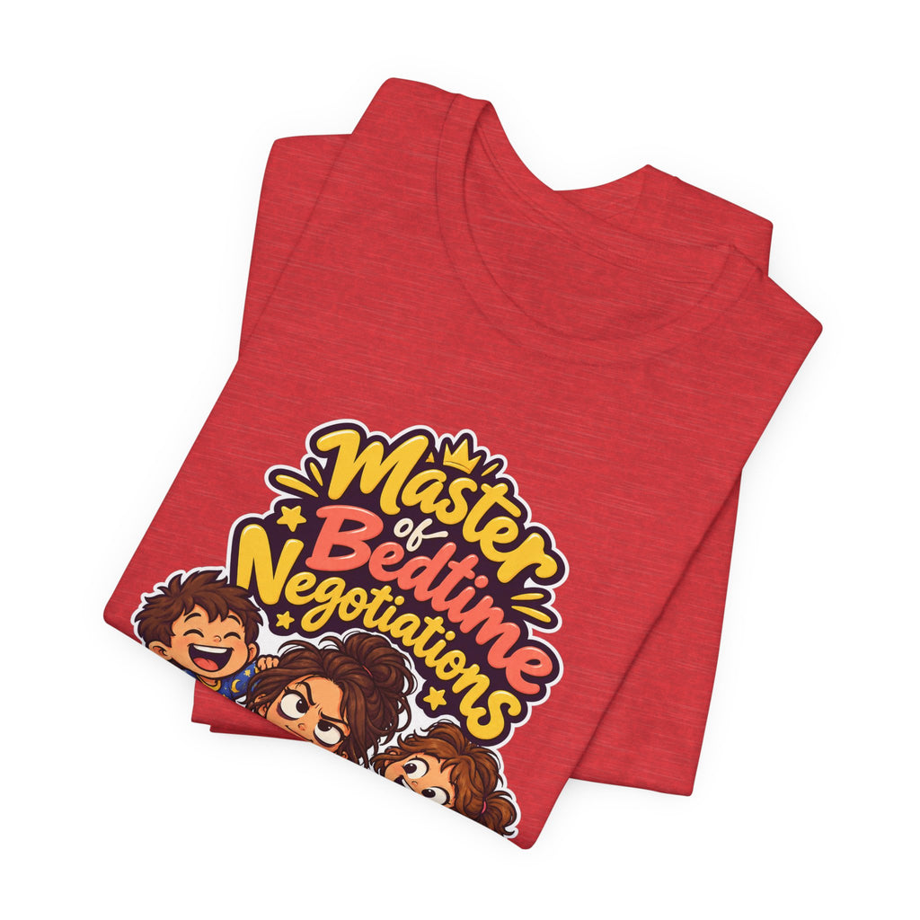 Master of Bedtime Negotiations Funny Parent Humor T-Shirt