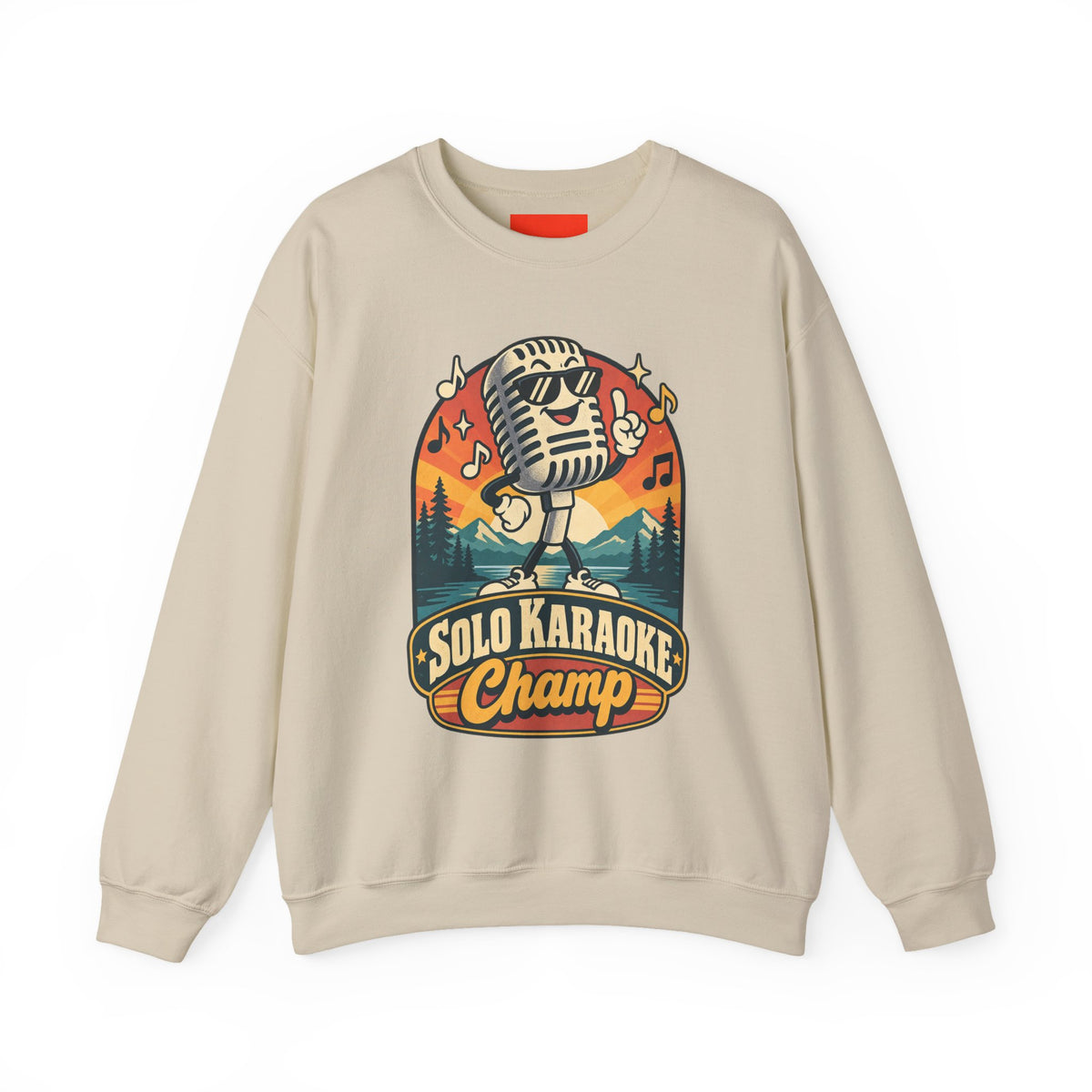 Solo Karaoke Champ Funny Karaoke Sweatshirt