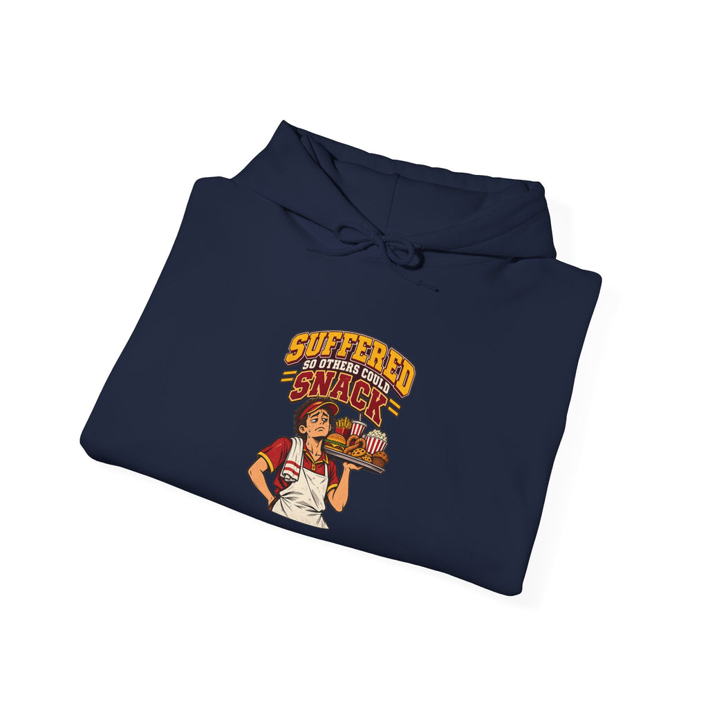 Suffered So Others Could Snack Funny Food Service Hoodie