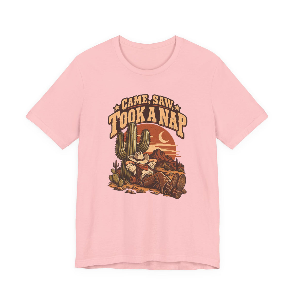 Came, Saw, Took A Nap Funny Self-Deprecating T-Shirt