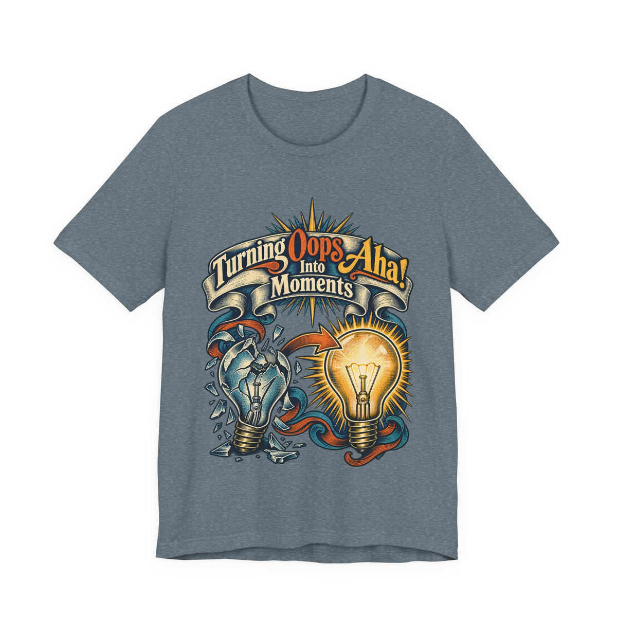Turning Oops Into Aha! Moments Funny Inventor T-Shirt