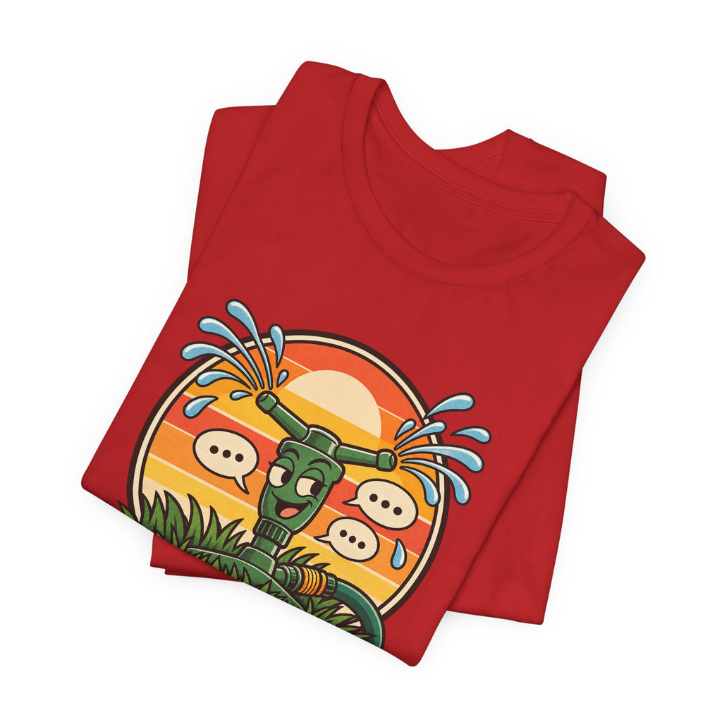 Fluent In Lawn Gossip Funny Gardening T-Shirt