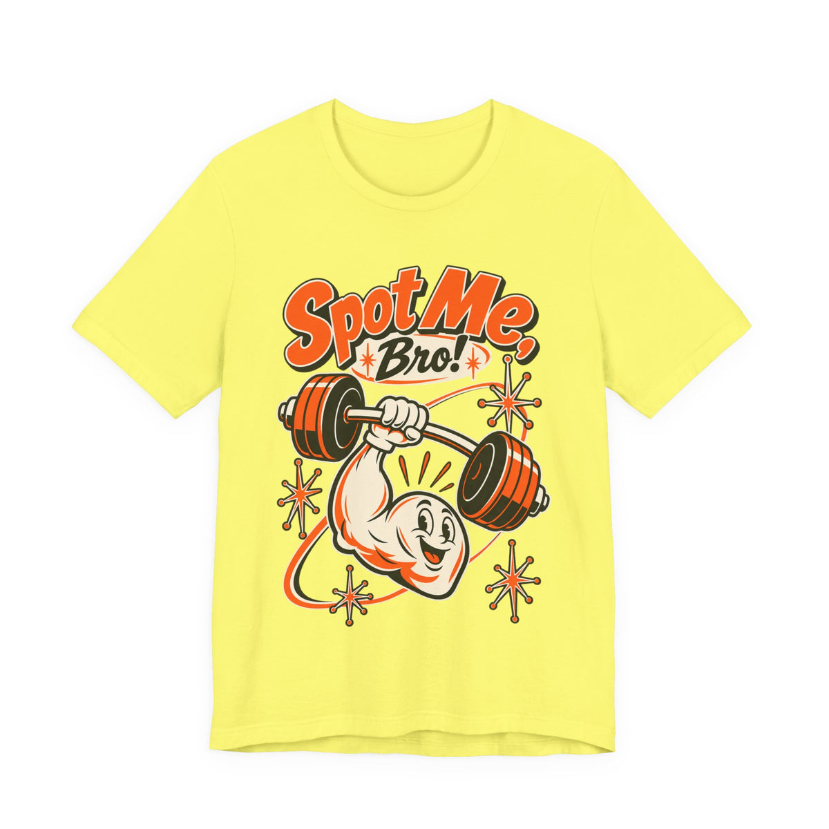 Spot Me, Bro! Funny Fitness T-Shirt