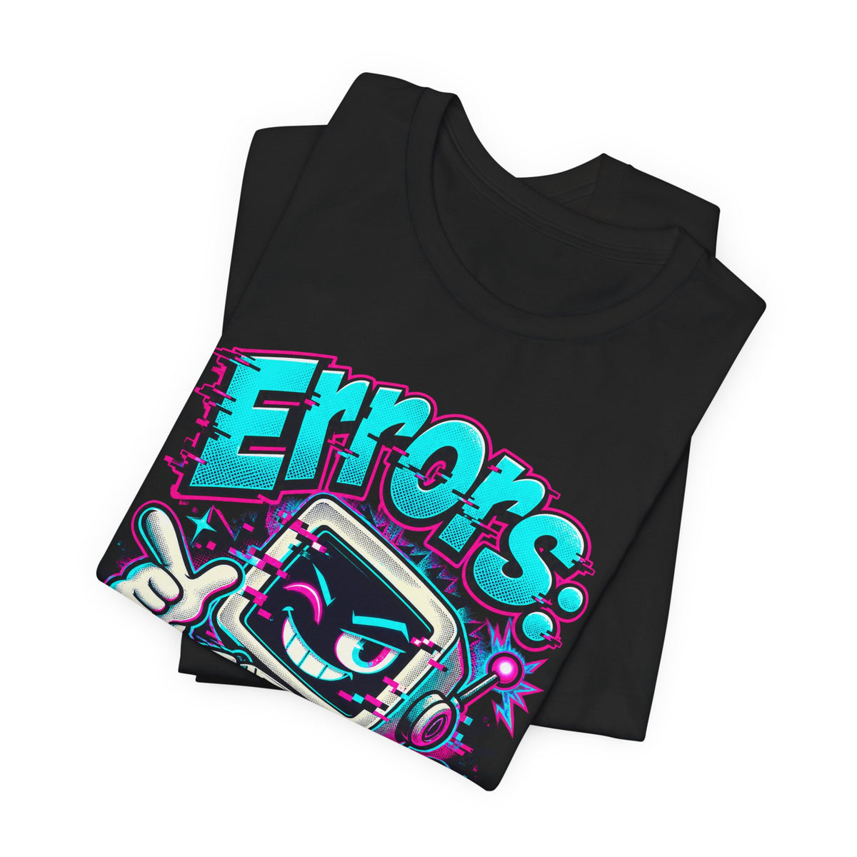 "Errors: The Bot’s Best Feature" Funny Programmer T-Shirt