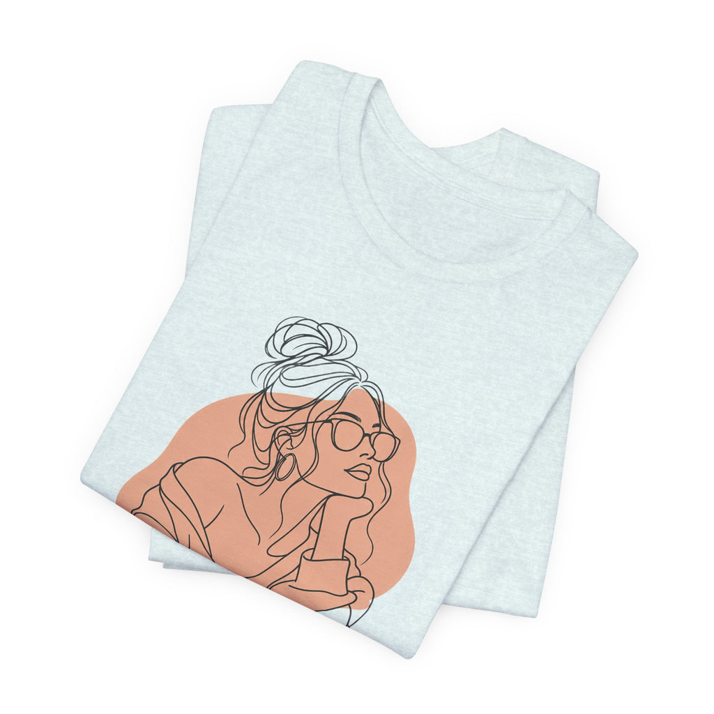 Low Effort, High Style Funny Minimalist T-Shirt
