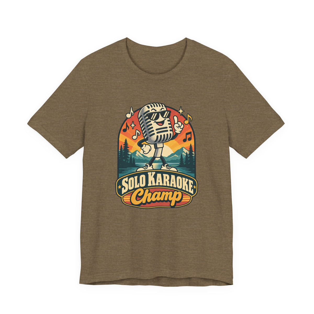 Solo Karaoke Champ Funny Karaoke T-Shirt