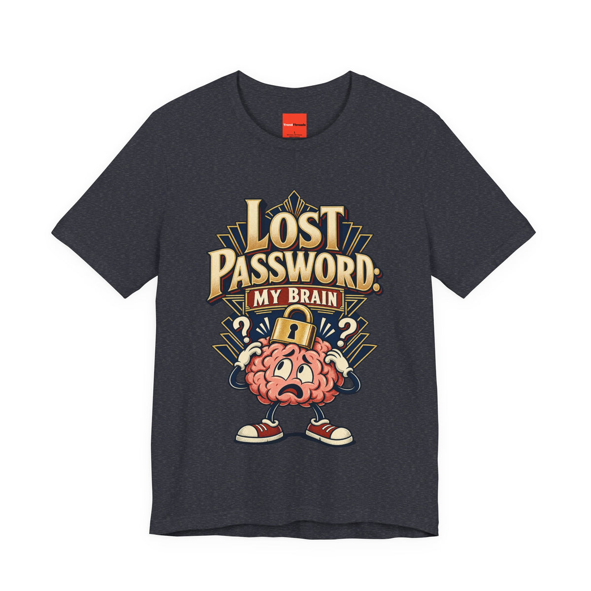 Lost Password: My Brain Funny IT T-Shirt