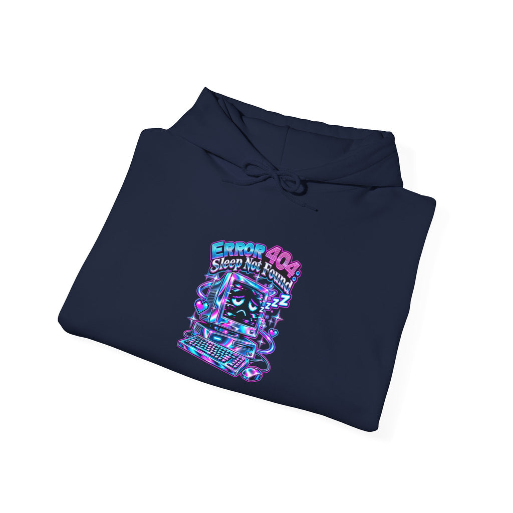 Error 404: Sleep Not Found Funny Programmer Hoodie