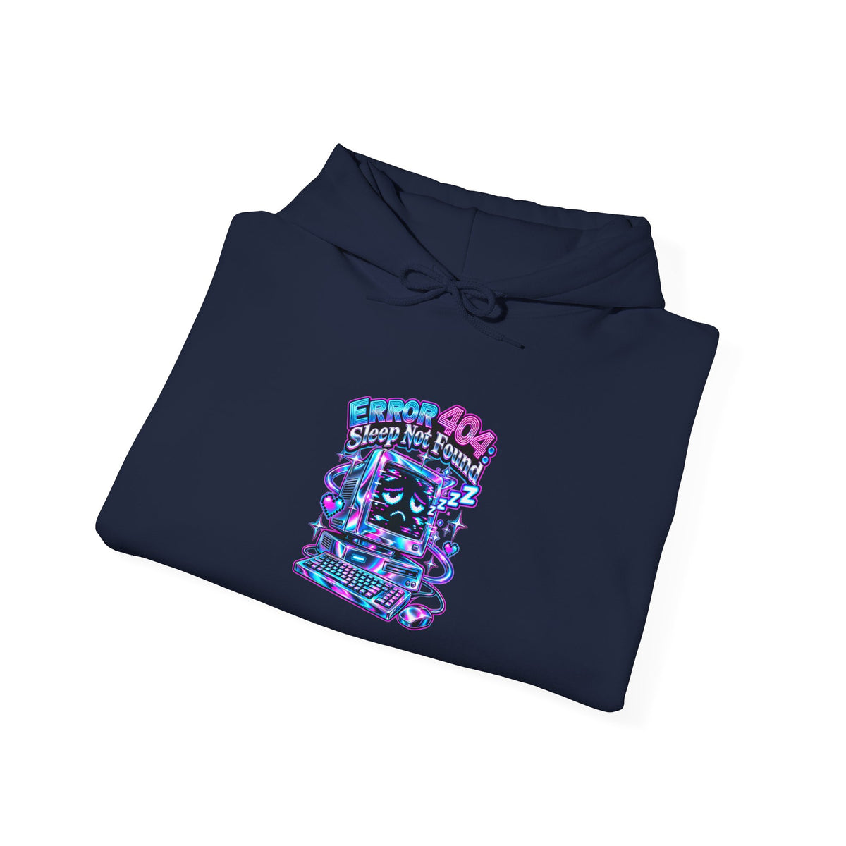 Error 404: Sleep Not Found Funny Programmer Hoodie