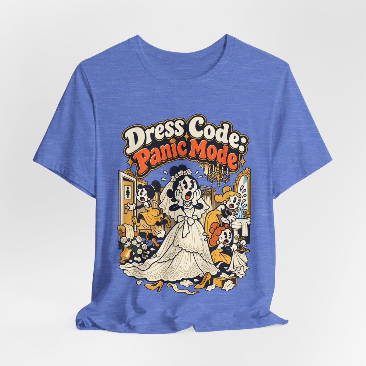 Dress Code: Panic Mode Funny Sarcastic T-Shirt