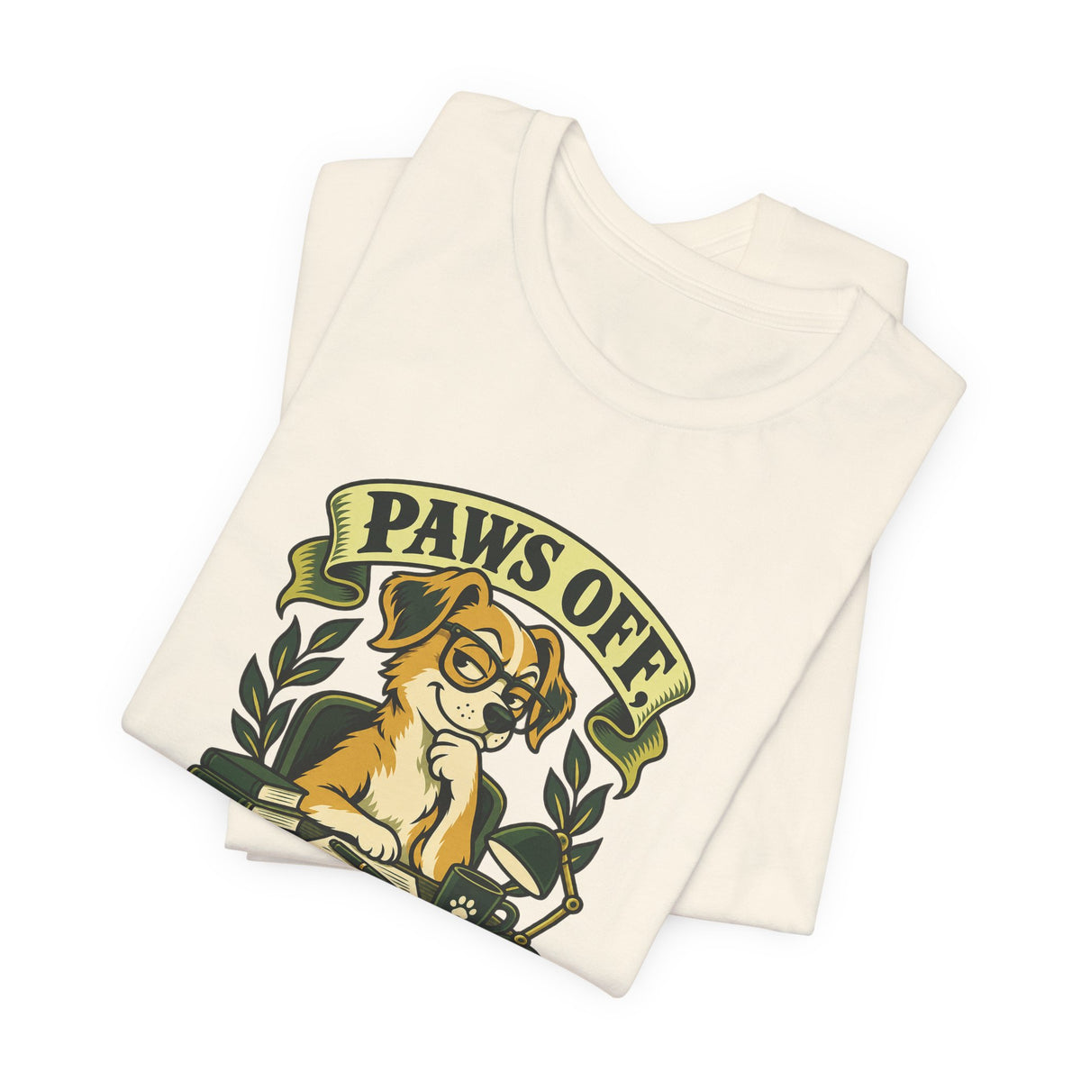 Paws Off, I’m Plotting Funny Pet Humor T-Shirt