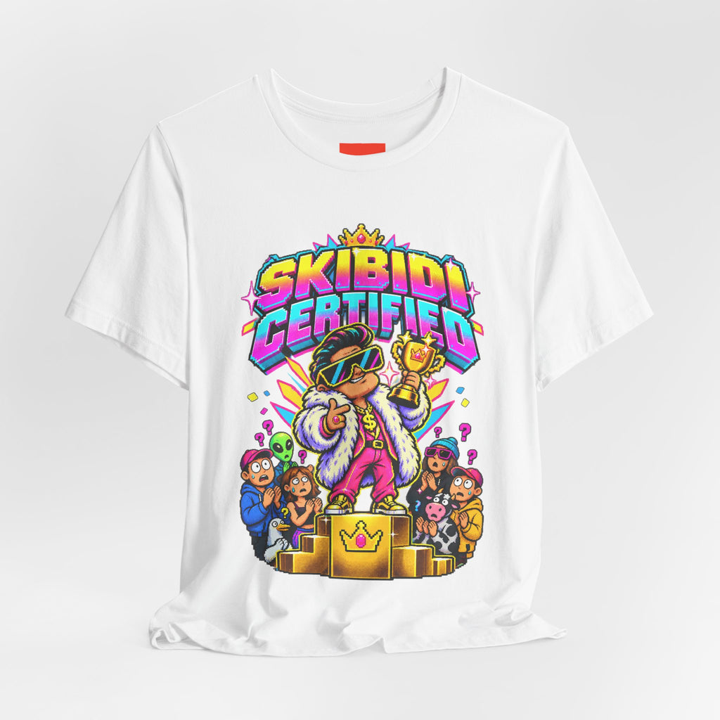 SKIBIDI CERTIFIED Funny Y2K T-Shirt