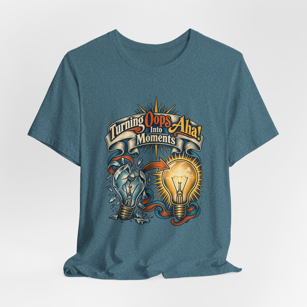 Turning Oops Into Aha! Moments Funny Inventor T-Shirt