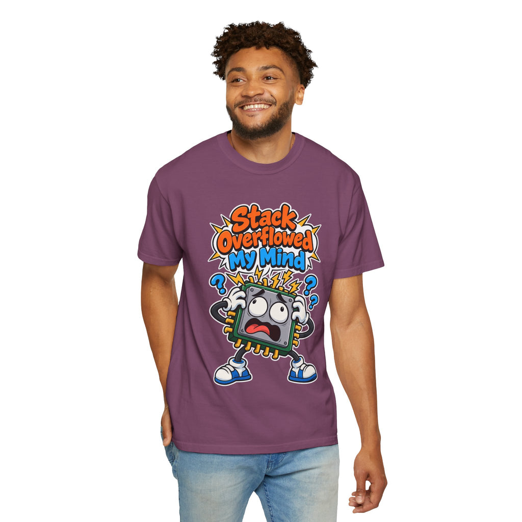 Stack Overflowed My Mind Funny Programmer T-Shirt