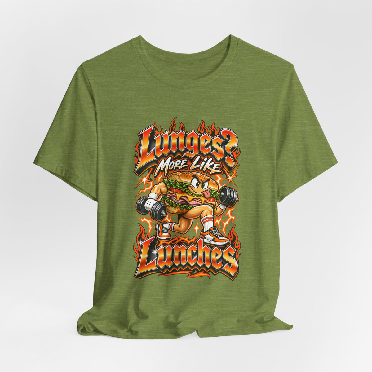 Lunges? More Like Lunches Funny Fitness T-Shirt