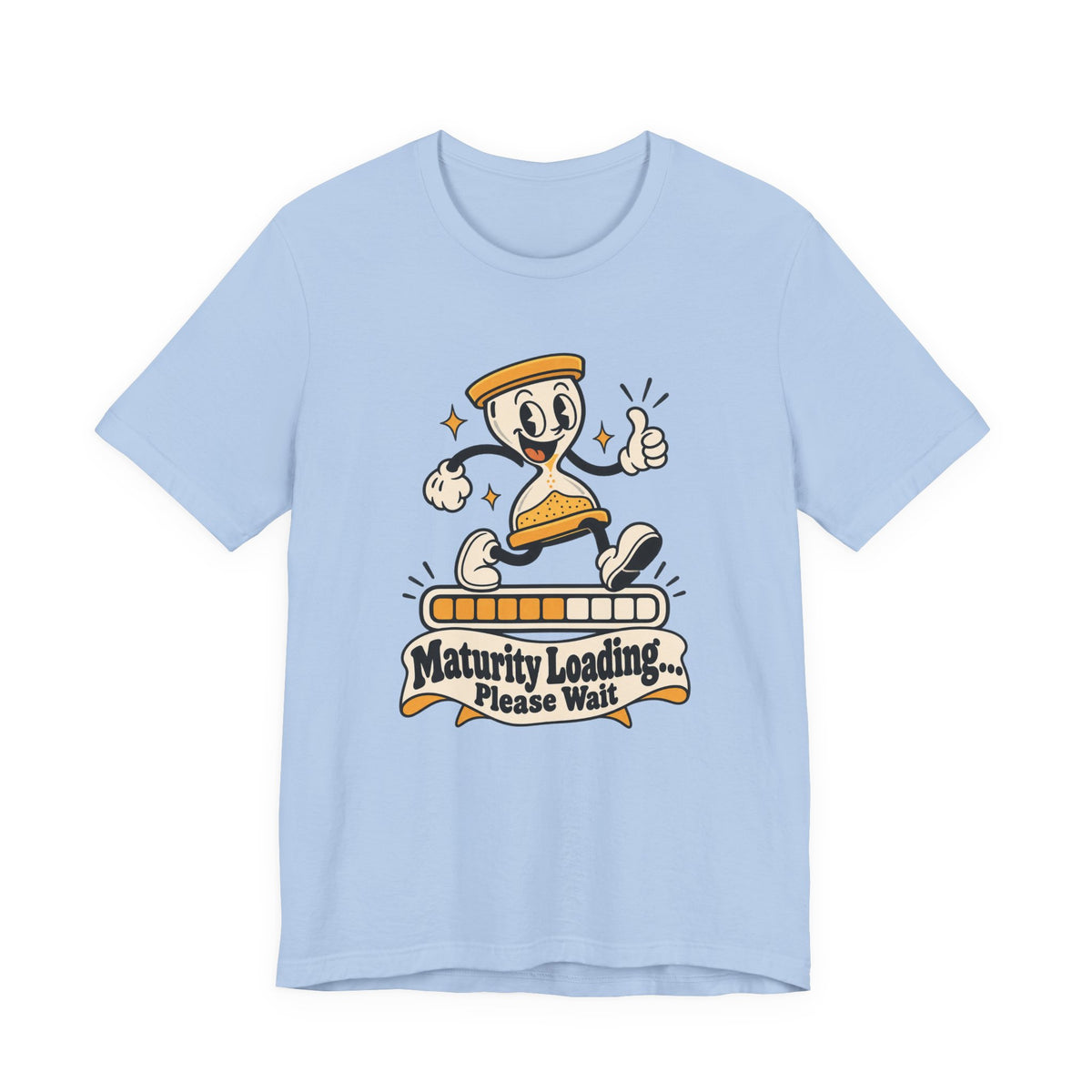 Maturity Loading... Please Wait Funny Self-Deprecating T-Shirt