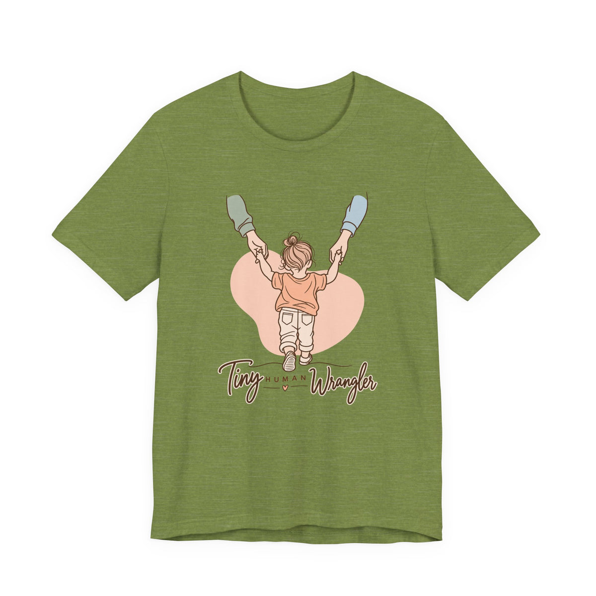 Tiny Human Wrangler Funny Parent T-Shirt