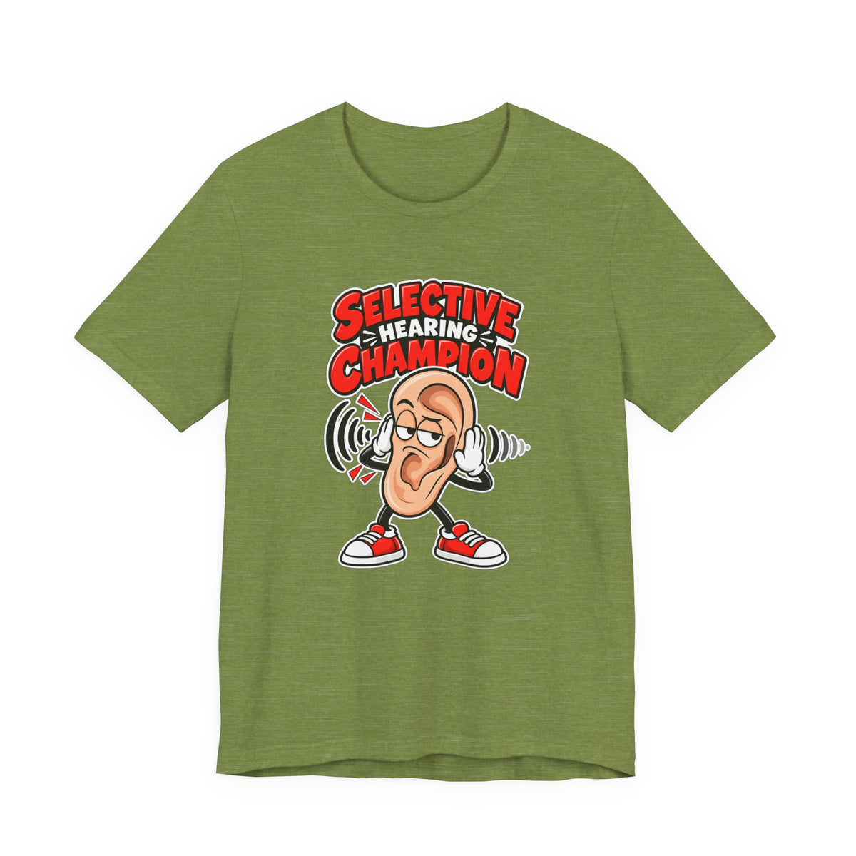 Selective Hearing Champion Funny Sarcastic T-Shirt