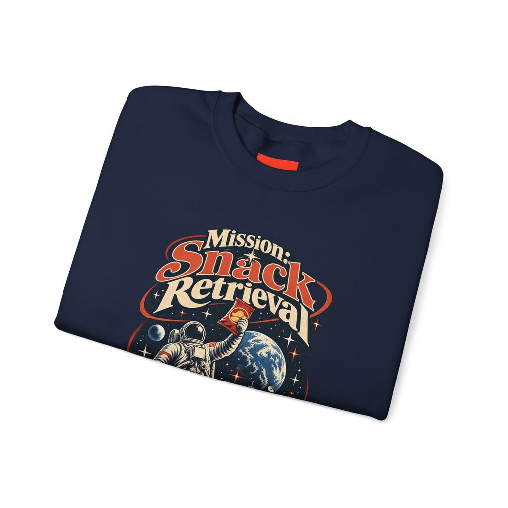 Mission: Snack Retrieval Funny Parent Humor Sweatshirt