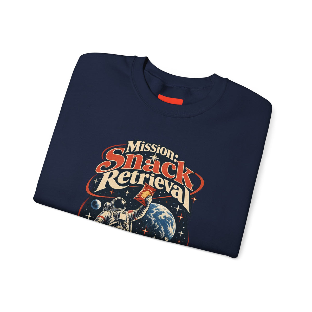 Mission: Snack Retrieval Funny Parent Humor Sweatshirt