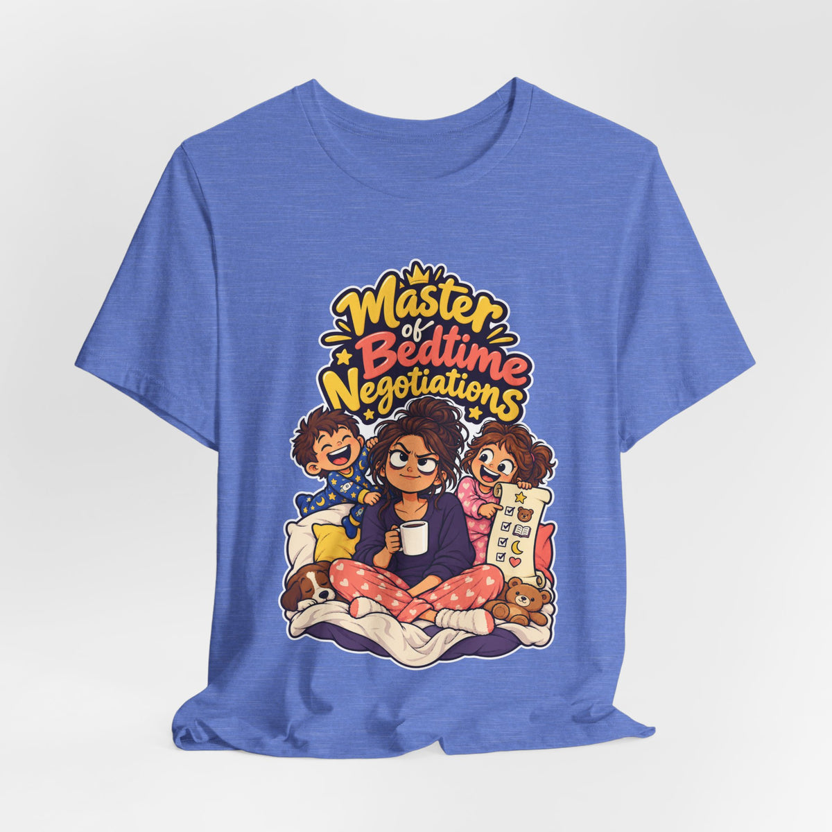 Master of Bedtime Negotiations Funny Parent Humor T-Shirt