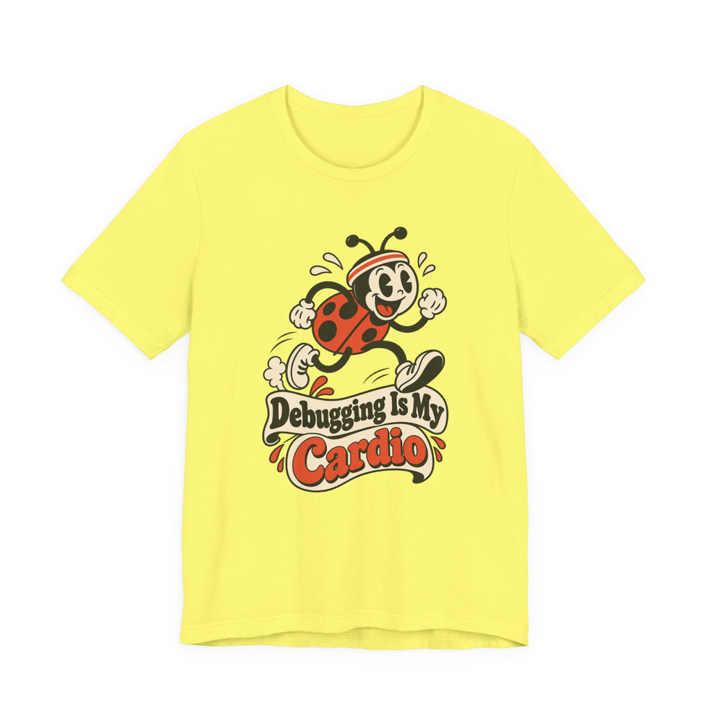 Debugging Is My Cardio Funny Programmer T-Shirt