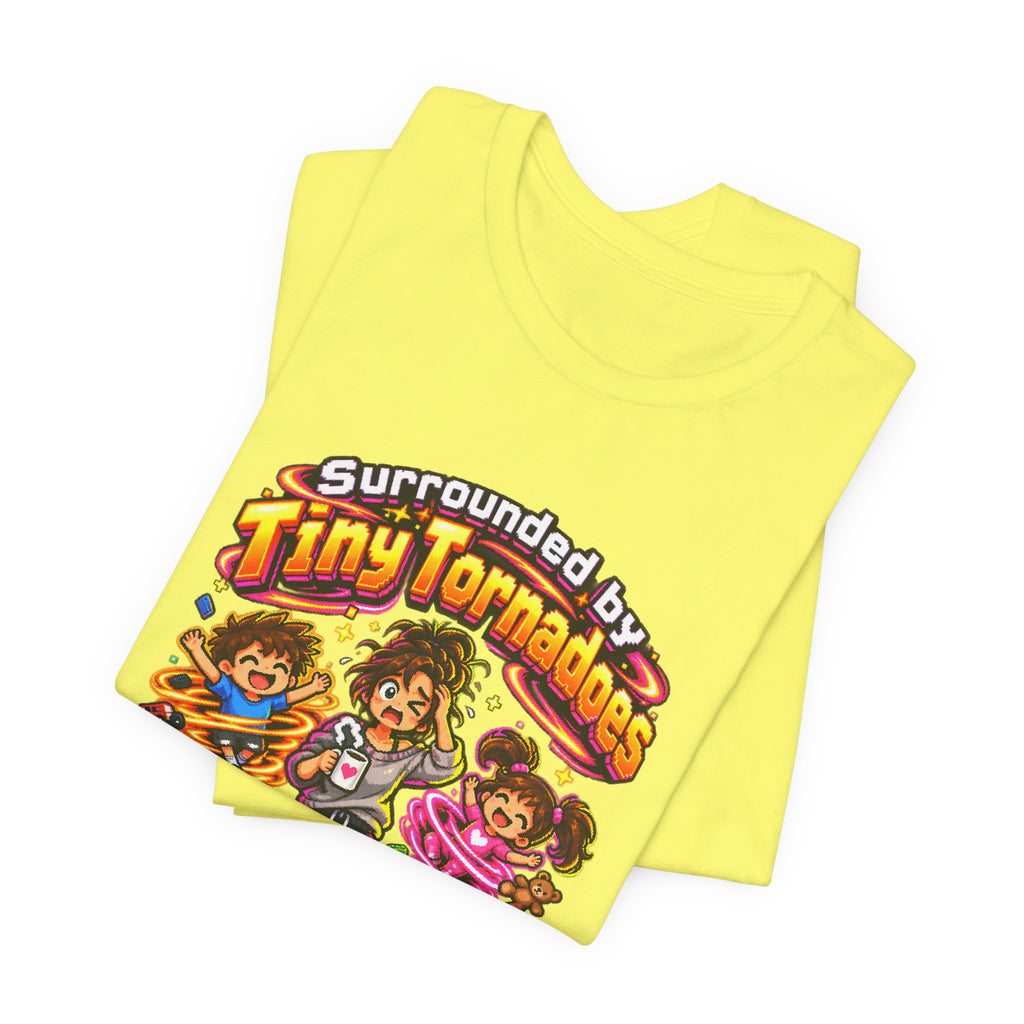 Surrounded by Tiny Tornadoes Funny Parent T-Shirt