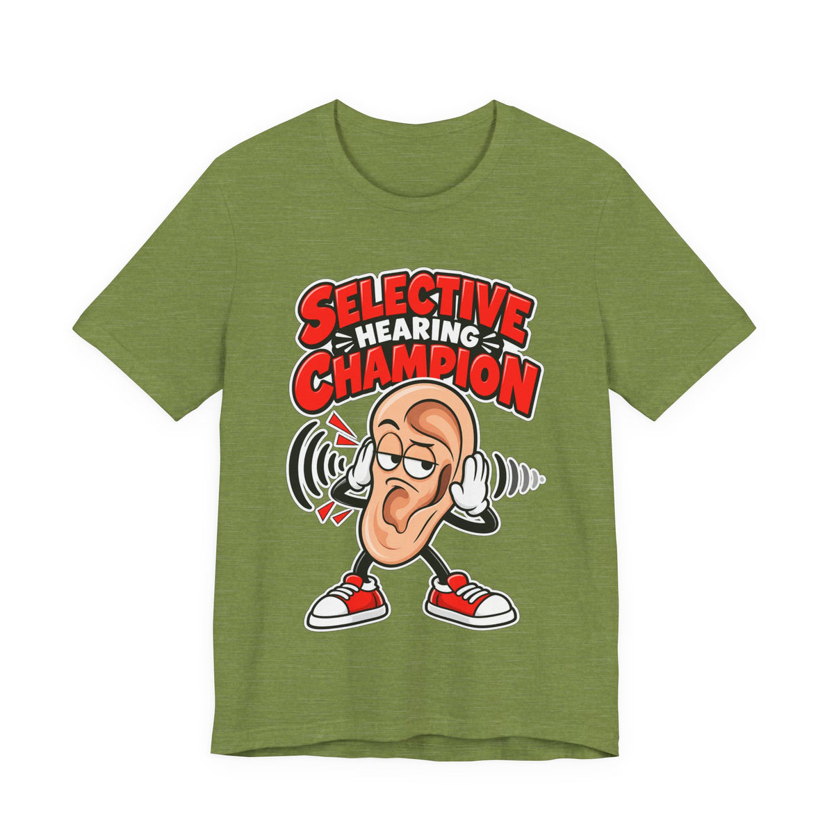 Selective Hearing Champion Funny Sarcastic T-Shirt