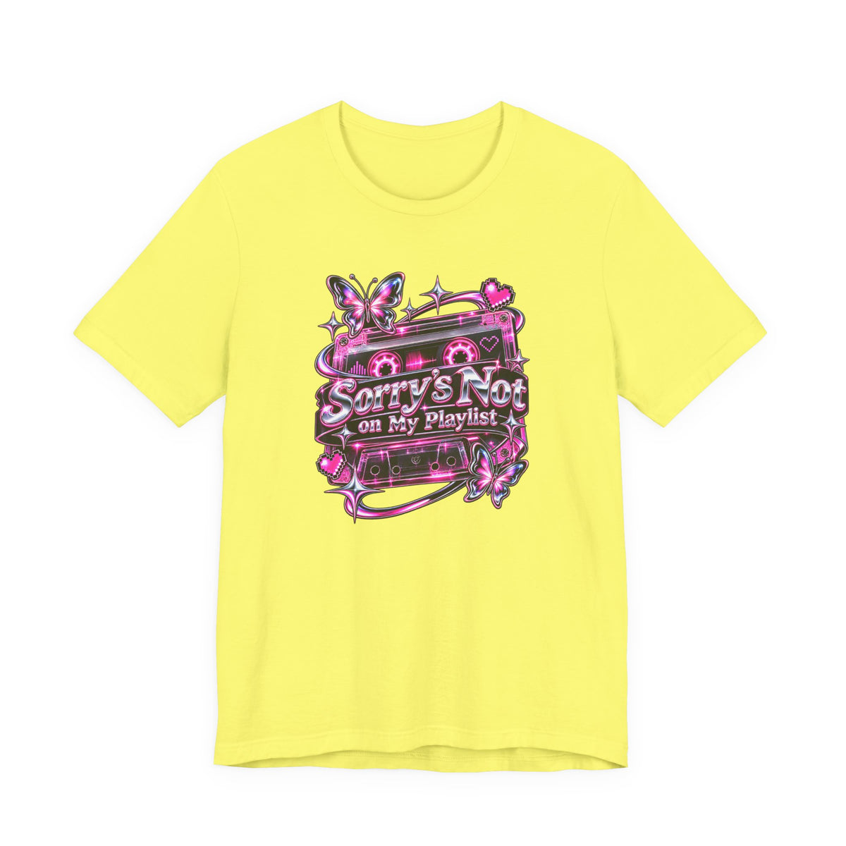 Sorry’s Not on My Playlist Funny Sarcastic Music T-Shirt