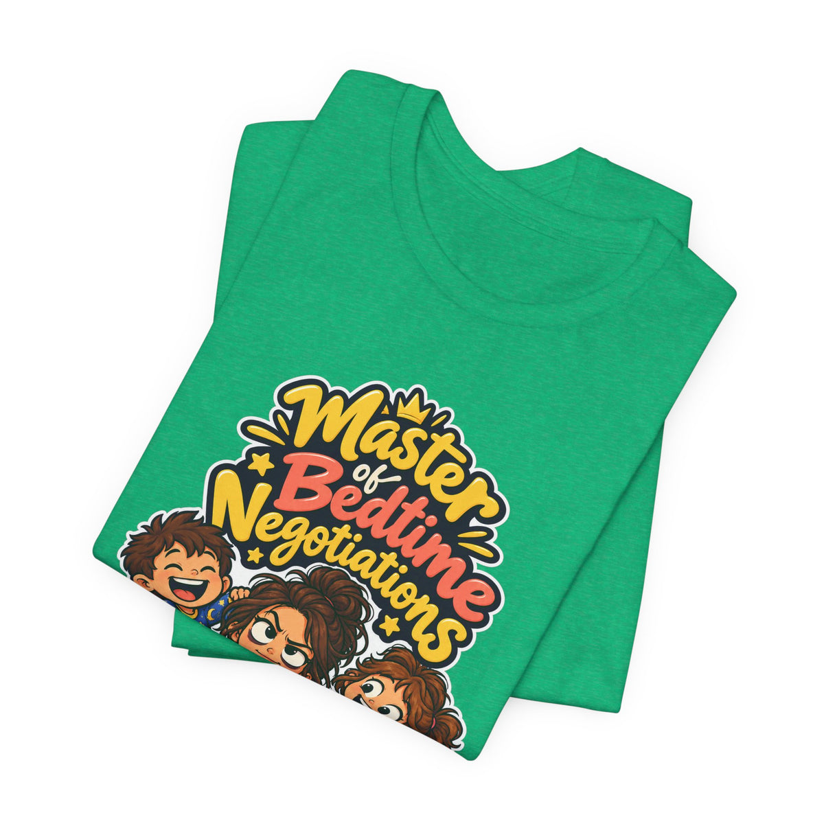 Master of Bedtime Negotiations Funny Parent Humor T-Shirt