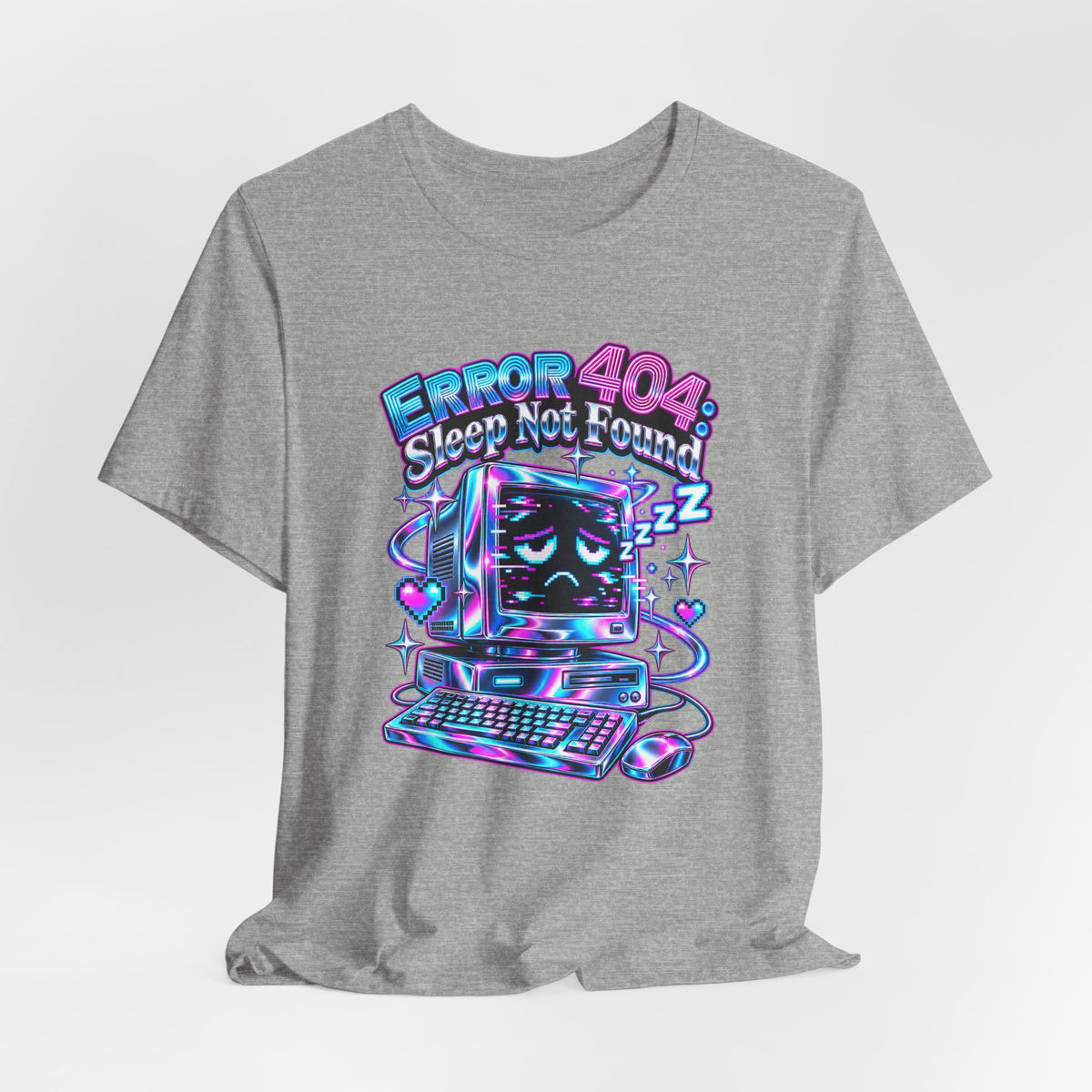 Error 404: Sleep Not Found Funny Programmer T-Shirt