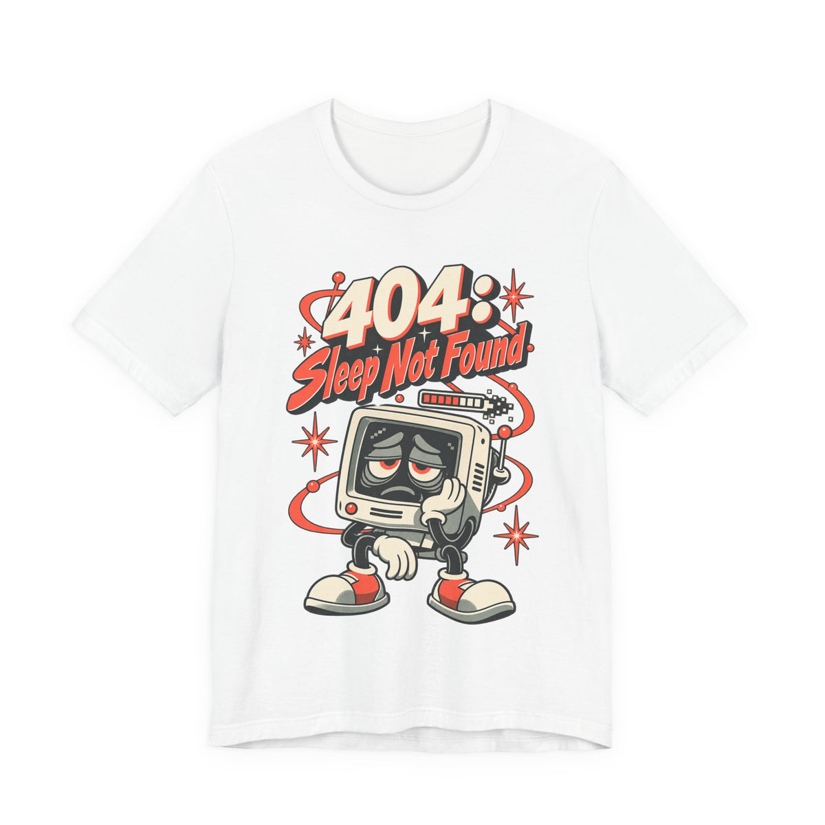 404: Sleep Not Found Funny Programmer T-Shirt