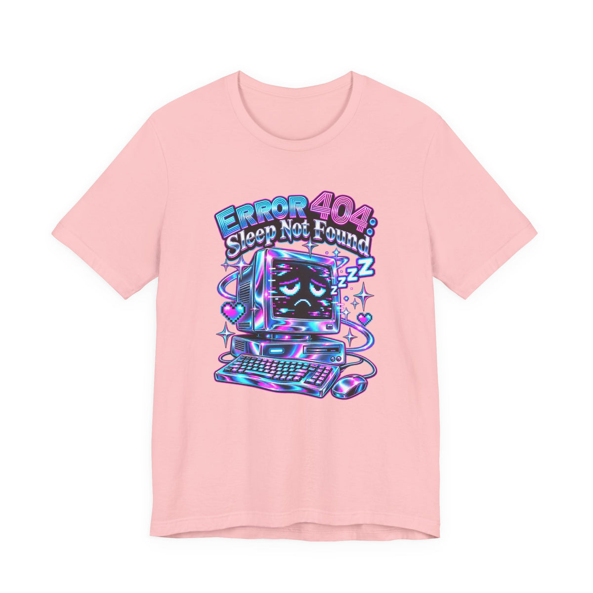 Error 404: Sleep Not Found Funny Programmer T-Shirt