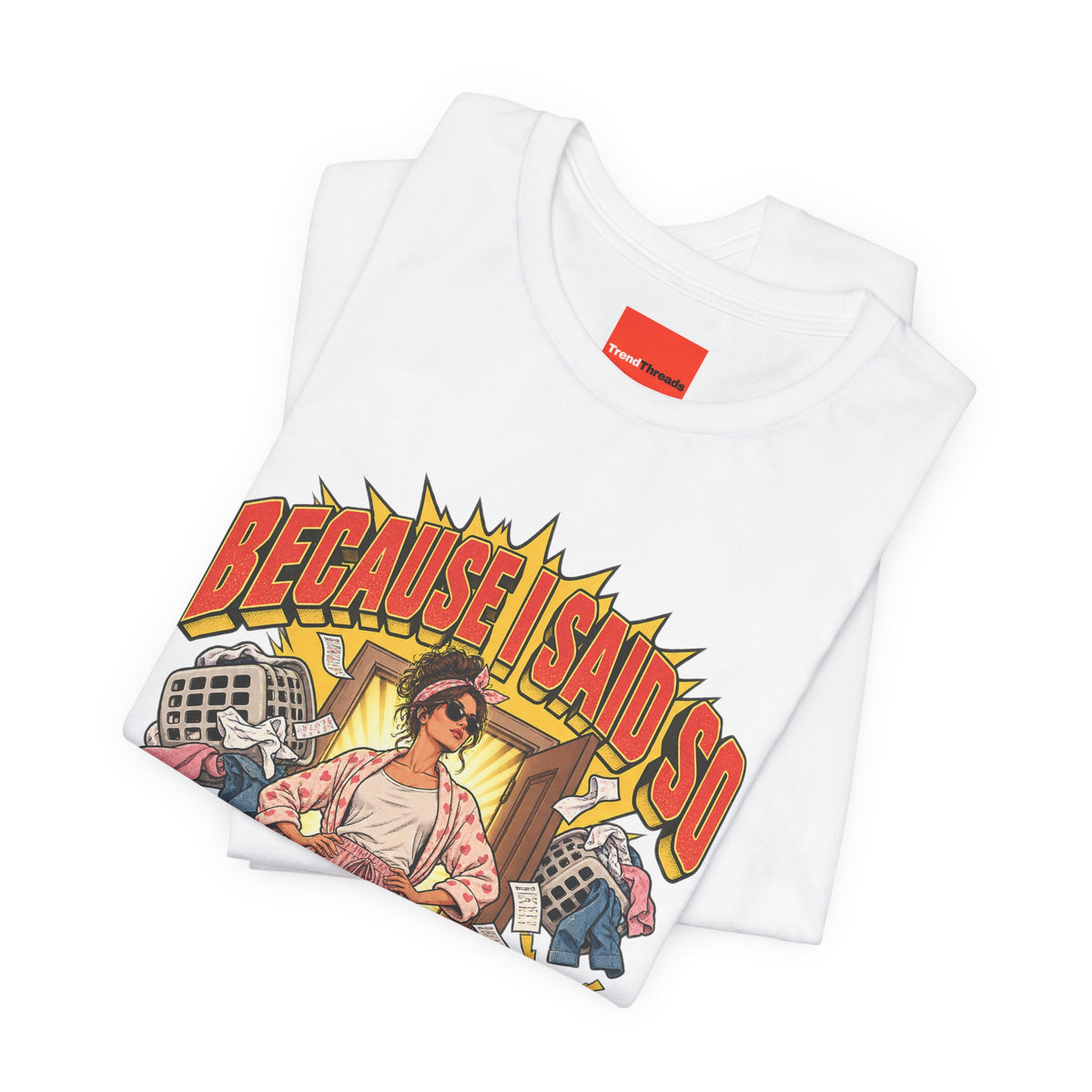 Because I Said So Funny Retro Vintage T-Shirt