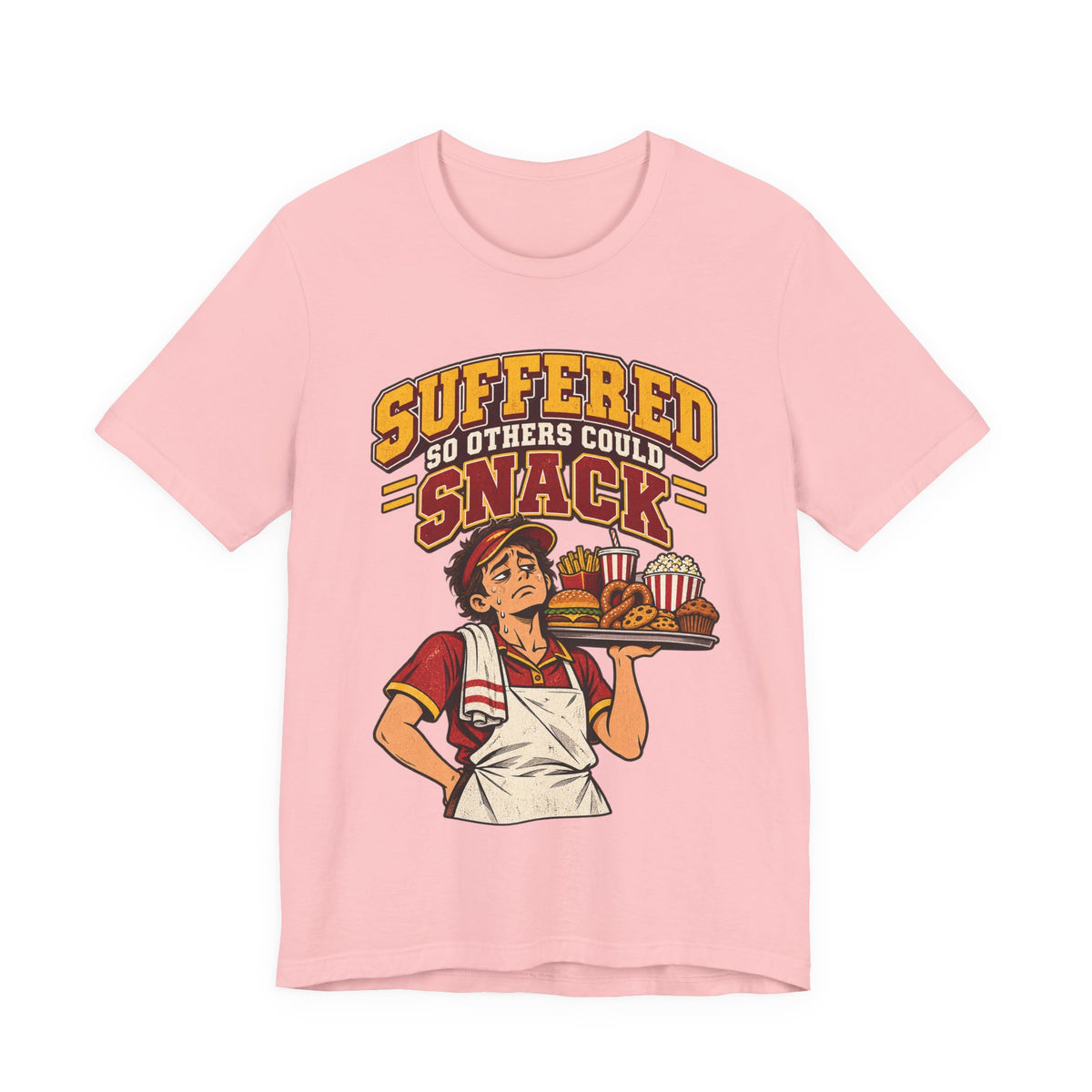 Suffered So Others Could Snack Funny Food Service T-Shirt