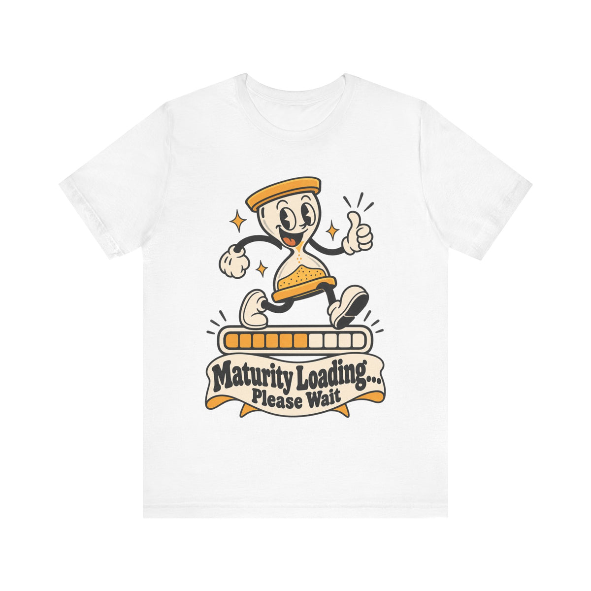 Maturity Loading... Please Wait Funny Self-Deprecating T-Shirt