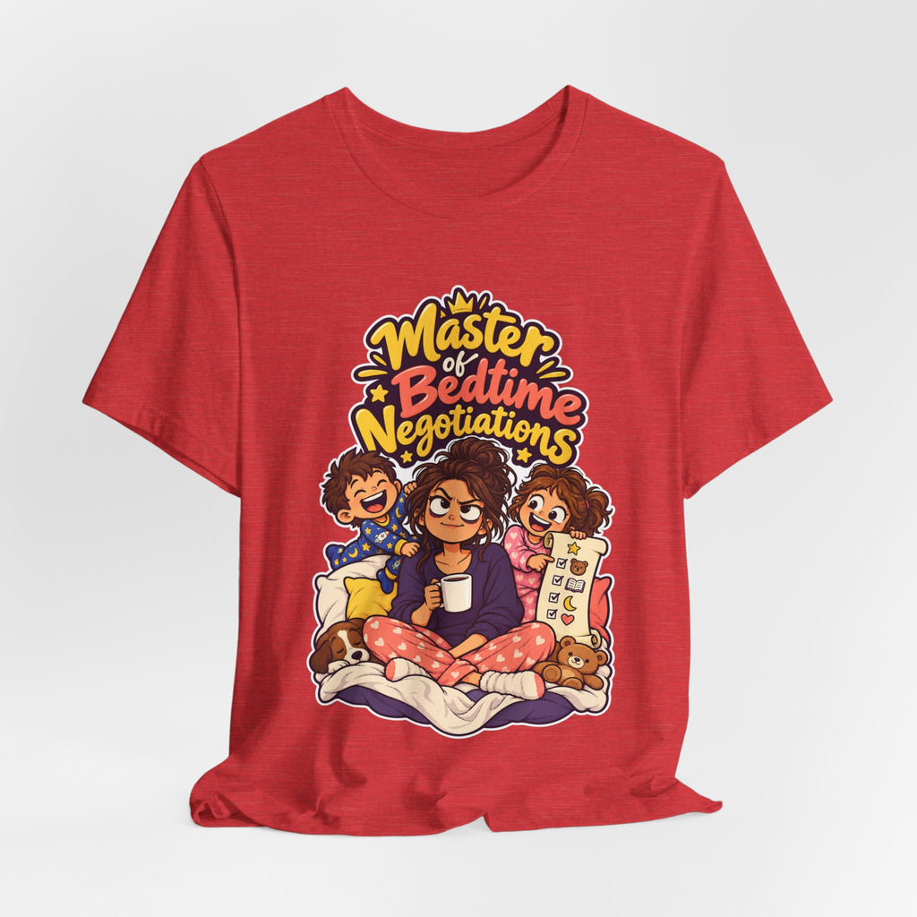 Master of Bedtime Negotiations Funny Parent Humor T-Shirt