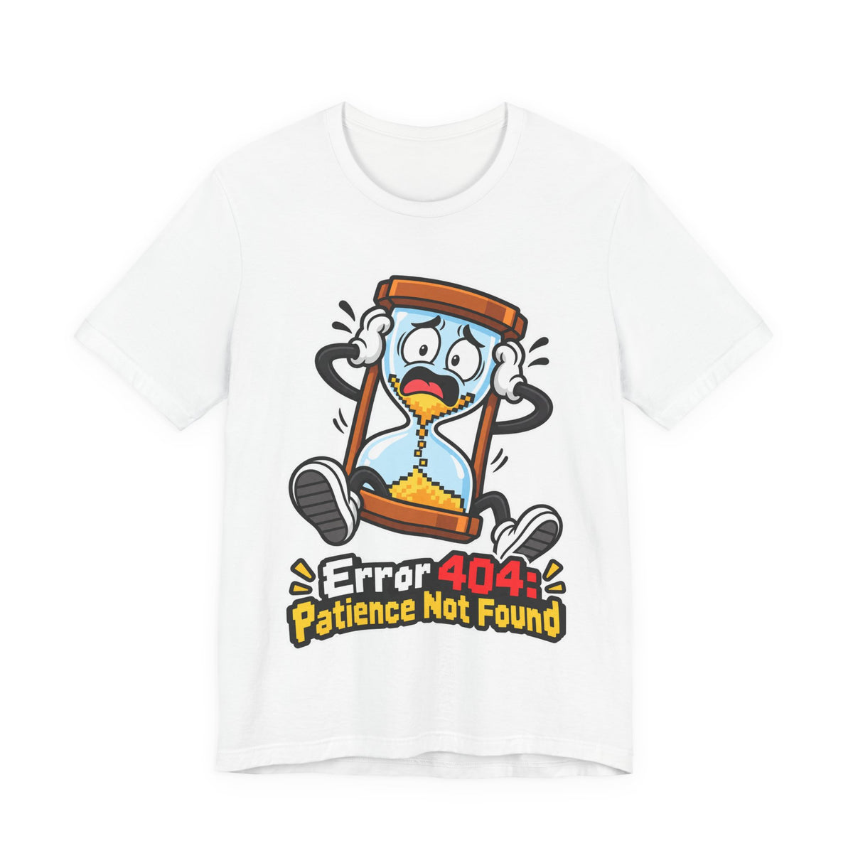 Error 404: Patience Not Found Funny Tech T-Shirt