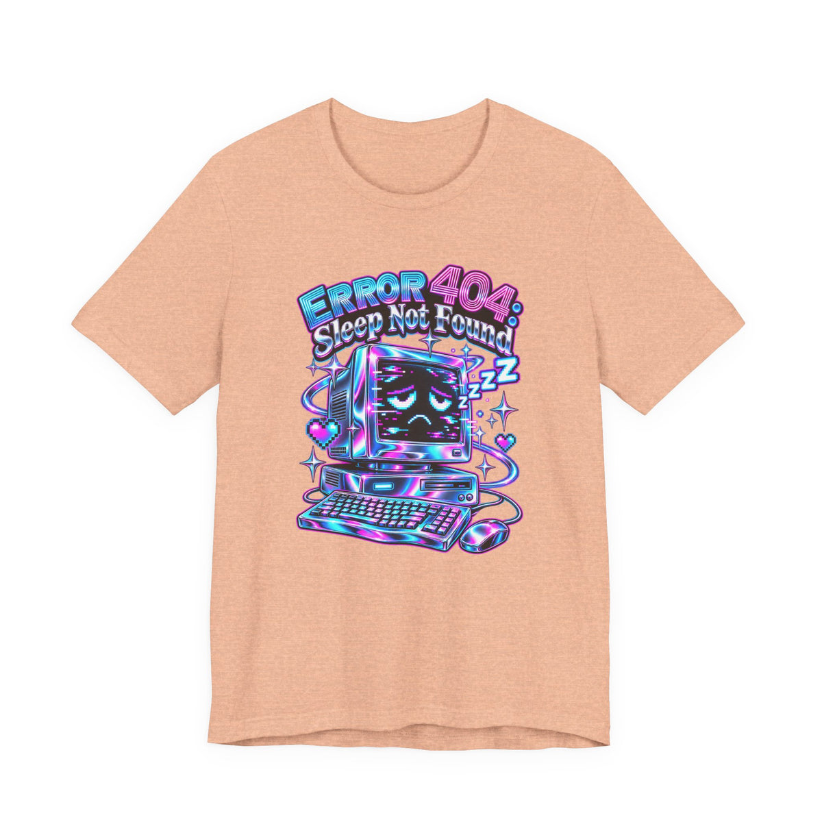 Error 404: Sleep Not Found Funny Programmer T-Shirt