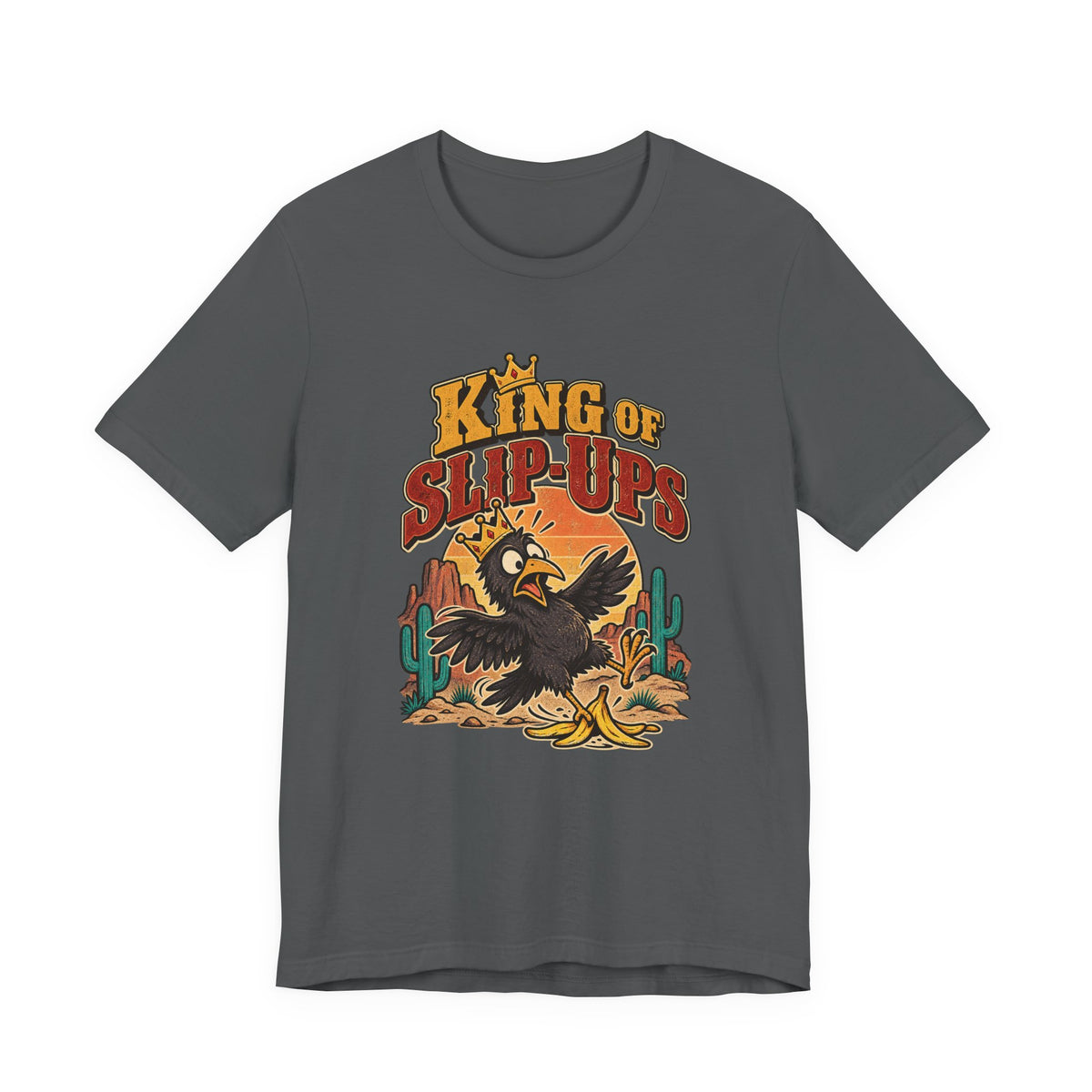 King of Slip-Ups Funny Western Ranch T-Shirt
