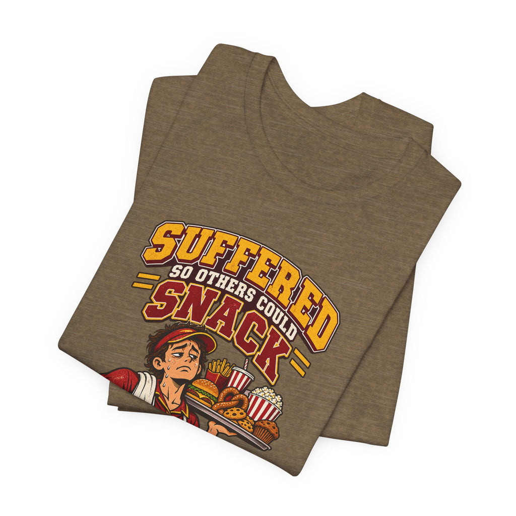 Suffered So Others Could Snack Funny Food Service T-Shirt