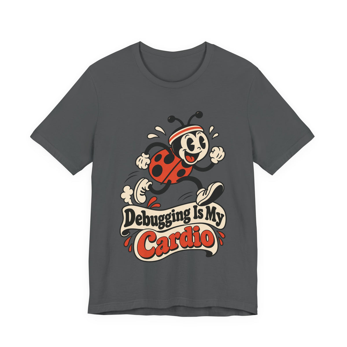 Debugging Is My Cardio Funny Programmer T-Shirt