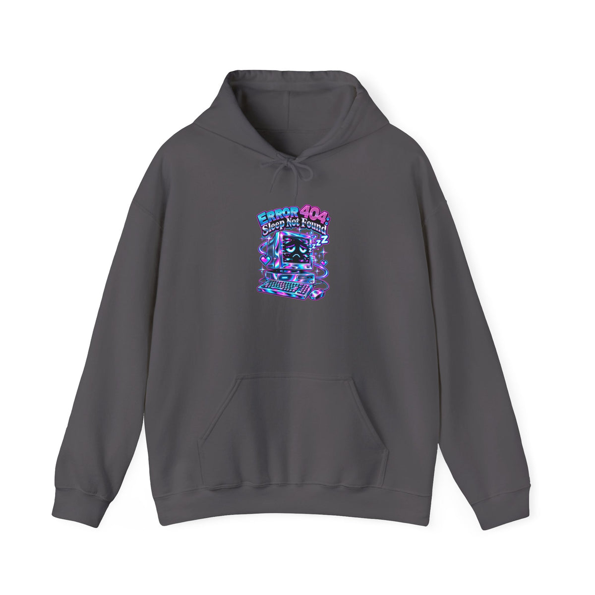 Error 404: Sleep Not Found Funny Programmer Hoodie