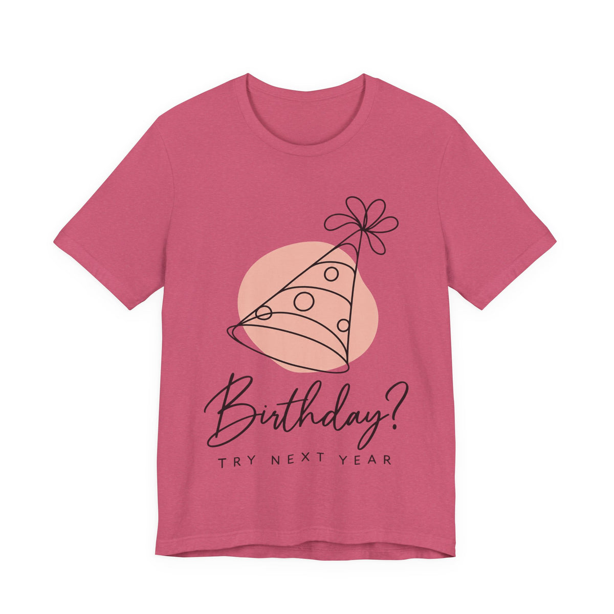 Birthday? Try Next Year Funny Sarcastic T-Shirt